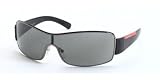 Review Luxottica  / PRADA SPS 52ES 5AV1A1 GUNMETAL GRAY SUNGLASSES