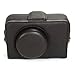COSMOS ® Dark Brown PU Leather Case Cover Bag For Samsung TL500/EX1 Camera with Cosmos Fastening Strap