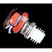 Red Hat Dazzle Design - Hand Painted - Wine Bottle Stopper