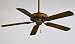 54-Inch Mossoro Walnut Sundowner Ceiling Fan