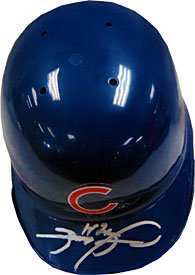 Sammy Sosa Autographed / Signed Chicago Cubs Mini Helmet