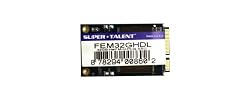 Super Talent 32GB Mini PCI-E Half Solid State Drive (MLC) FEM32GHDL