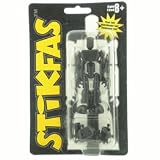 Stikfas Action Figure Kit Pre-Assembled Alpha Male Black