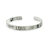 Eve's Addiction Languages of Love Sterling Silver Harmony Bracelet