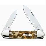 Case 8604 Canoe, Leopard Print, 2 Blades