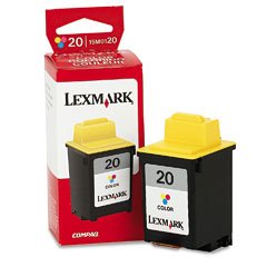 Lexmark #20 Color Ink Cartridge (15M0120)
