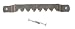 200 Sawtooth Picture Hangers 2-3/4 Inch W/nails