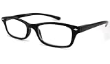 UrbanSpecs Readers Full Readers (Women) Reading Glasses - R9958 Shiny Black