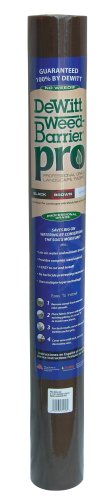 Dewitt Brown 3-Foot by 50-Foot 3oz Weed Barrier Pro Landscape Fabric #PBN350