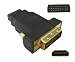 KALEA-INFORMATIQUE � - Adaptateur pour donn�es VIDEO HDMI 19 FEMELLE vers DVI 24+5 MALE (DVI-I)