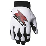 Joe Rocket Suzuki Mechanics Gloves - X-Large/White/Black