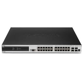 D-Link xStack Managed 24-Port Gigabit L2 Switch, 4 Combo SFP, 3 10-Gig Slots by D-Link