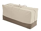Veranda Patio Cushion Bag, Pebble, Fits Chaise and Seat Cushions