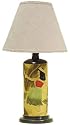 VINTAGE ISLAND BEAUTIES CERAMIC TABLE LAMP - YELLOW