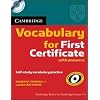 Cambridge Vocabulary for First Certificate with answers z plyta CD