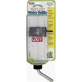 Flat Sided Quick Lock Water Bottle Cage Mount 20 oz by Lixit