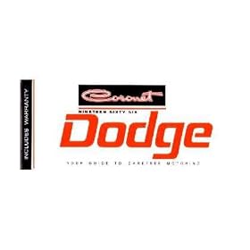 1966 DODGE CORONET Owners Manual User Guide
