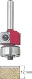 Freud 43-106 3/4-Inch Diameter Insert Flush Trim Router Bit with 1/4-Inch Shank