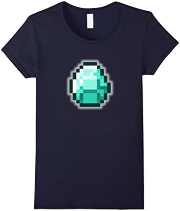 Women's Mine Diamond T-Shirt Large Navy