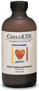 Childlife Multi Vitamin & Mineral Liquid 8 oz.