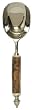 Decorative Ice Scoop With Wood Handles