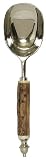 Decorative Ice Scoop With Wood Handles