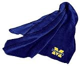 Michigan Wolverines Plush Fleece Blanket