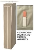 Canvas Dress Storage Bag with Cedar Inserts (Sage) (54L x 10W x 20D)