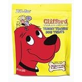 Bil-Jac Clifford The Big Red Dog Tummy Teasers Dog Treats (9.25-oz resealable bag - peanut butter and jelly)
