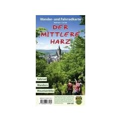 Der Mittlere Harz 1 : 30 000: Wander- und Fahrradkarte