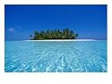 Uninhabited Tropical Island, Ari Atoll, Maldives Photographic Poster Print by Stuart Westmoreland, 40x30