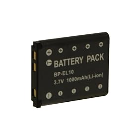 Digital Concepts BP-EL10 Replacement Battery for Nikon EN-EL10 1000 mAh (Black)