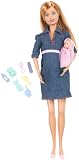 Barbies Friend Midge with Pregnant Tummy and Baby