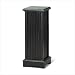 Office Products : Distressed Black Pedestal Dvd/cd Tower
