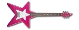 Daisy Rock Debutante Star Short Scale Atomic Pink Electric Guitar