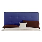 Double Button Tufted Headboard in Lazuli Size: Full