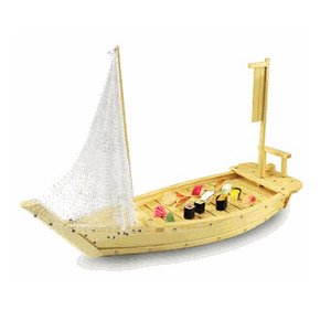 Wooden Sushi Boat 25 1/2 in. On Sale