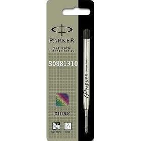 PA02075 Parker Ballpoint Pen Refill Medium Black 02075 S0168830
