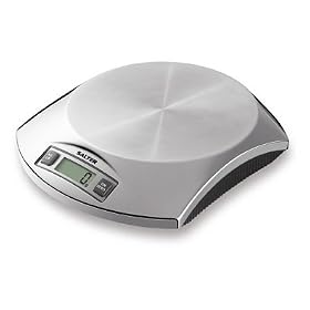 Salter 1010Ssbkdr 2Kg Electronic Stainless Steel Platform Kitchen Scale