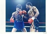 AARON PRYOR ALEXIS ARGUELLO AUTOGRAPHED AWESOME BOXING PHOTO (BOXING)