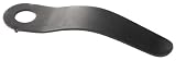 Steel Flat Spring, 2-3/4 L x 0.032 Thick, 1/2 Base W, Screw Size # 10 (Pack of 10)