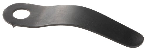 Steel Flat Spring, 2-3/4 L x 0.032 Thick, 1/2 Base W, Screw Size # 10 (Pack of 10)