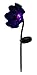 Regal Art & Gift Mini Solar Poppy Stake, Purple/Pink