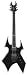 B.C. Rich NJ Deluxe Warbeast Guitar, Onyx