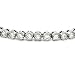 14K White Gold Diamond Bracelet -- 5.00 Ct. SI1-SI2 Eye Clean J/K