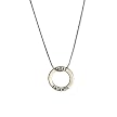 Sterling Silver Best Friends Pendant on Snake Chain