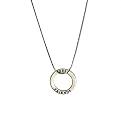 Sterling Silver Best Friends Pendant on Snake Chain