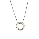 Sterling Silver Best Friends Pendant on Snake Chain
