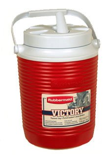 RUBBERMAID 154406MODRD 1/2 GALLON THERMAL VICTORY JUG RED