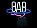 Neonfigur - Tisch & Deko US-Neon BAR